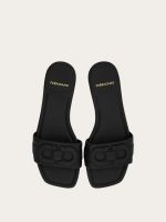Ferragamo Flat slide with Gancini ornament - Image 2